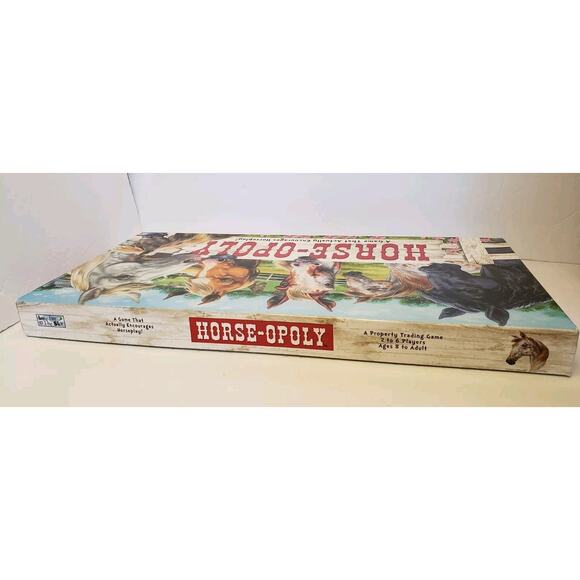 Horse-Opoly Equine Equestrian Themed Monopoly Board Game COMPLETE Excellent Cond - Picture 14 of 14